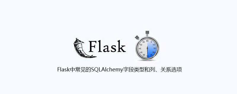 Flask中常见的SQLAlchemy字段类型和列、关系选项