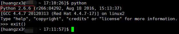 linux如何看Python版本