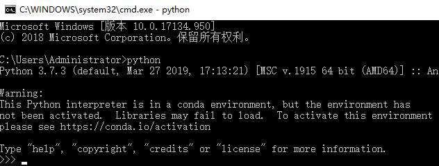 命令提示行怎么用python