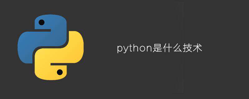 python是什么技术