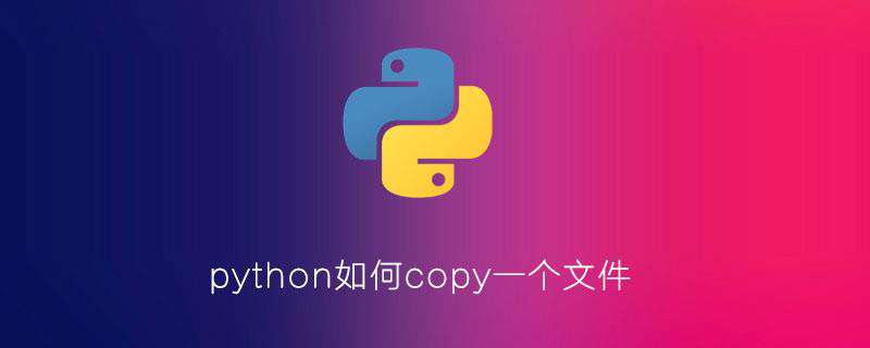 python如何copy一个文件
