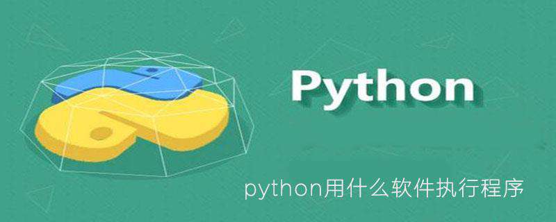 python用什么软件执行程序