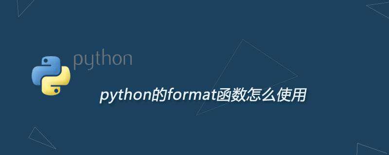 python的format函数怎么使用
