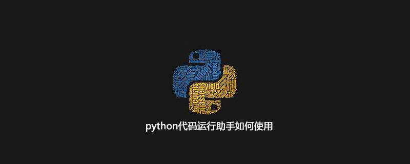 python代码运行助手如何使用