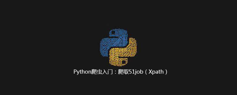 Python爬虫入门：爬取51job（Xpath）