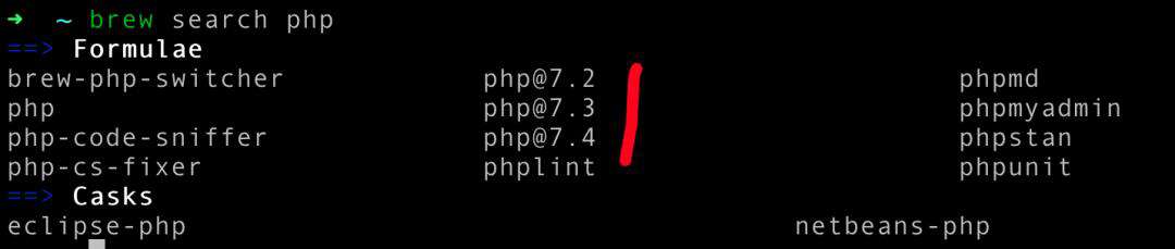 Mac系统安装多版本 PHP，低版本 PHP