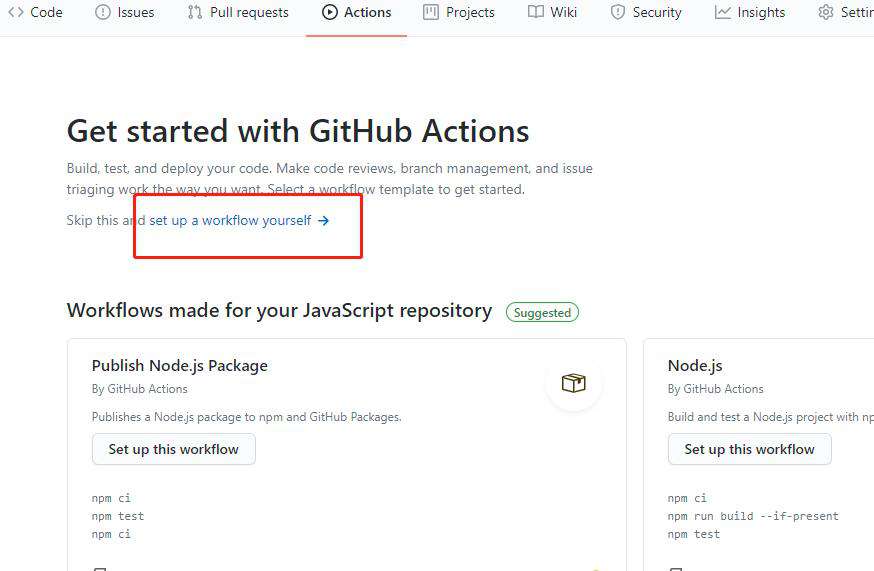 GitHub Actions 部署页面至阿里云ECS