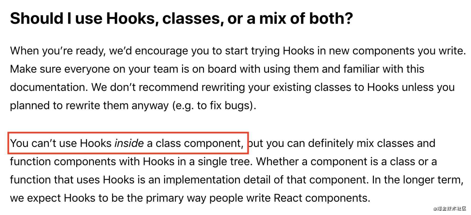 如何在class组件中使用hooks