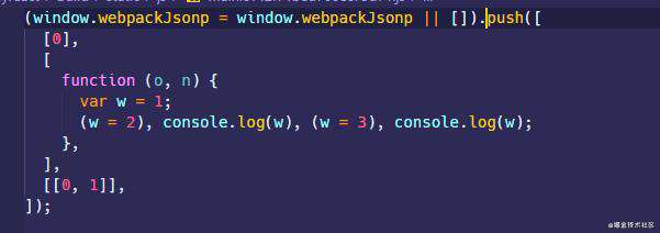 webpack优化生成代码（1）