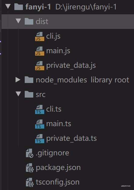 《npm发布ts开发的node js命令行工具》
